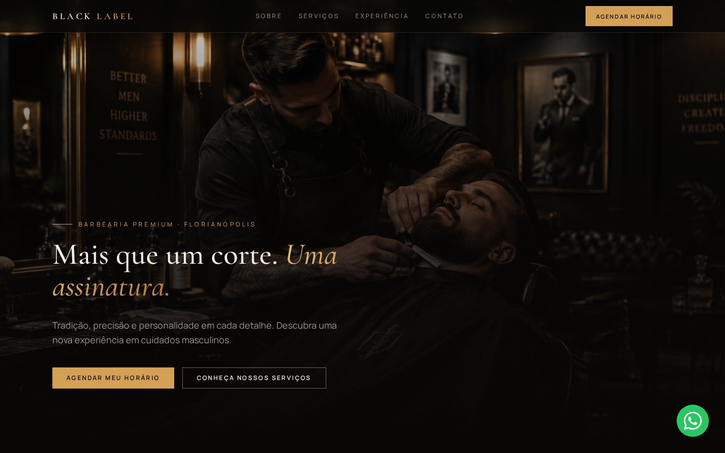 Prévia do projeto Black Label